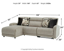 Load image into Gallery viewer, Colleyville 3-Piece Power Reclining Sectional with Chaise
