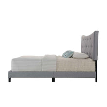 Load image into Gallery viewer, Venacha - Queen Bed - Gray, Dark - 85&quot;
