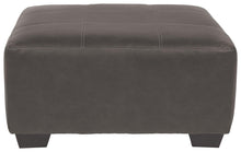 Load image into Gallery viewer, Aberton - Gray - Oversized Accent Ottoman
