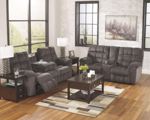 Acieona - Dbl Rec Loveseat W/console