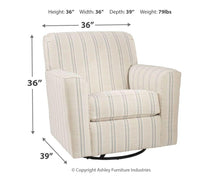 Load image into Gallery viewer, Alandari - Swivel Glider Accent Chair
