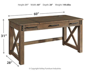 Aldwin - Home Office Lift Top Desk