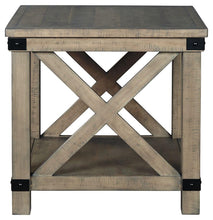 Load image into Gallery viewer, Aldwin - Rectangular End Table - Crossbuck Styling
