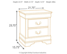 Load image into Gallery viewer, Alisdair - Two Drawer Night Stand
