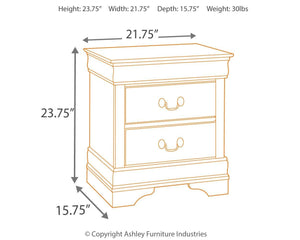 Alisdair - Two Drawer Night Stand