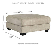 Load image into Gallery viewer, Ardsley - Oversized Accent Ottoman
