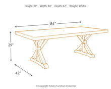 Load image into Gallery viewer, Beachcroft - Rect Dining Table W/umb Opt
