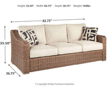 Load image into Gallery viewer, Beachcroft - Sofa With Cushion
