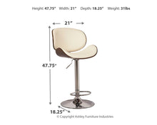 Load image into Gallery viewer, Bellatier - Tall Uph Swivel Barstool(1/cn)
