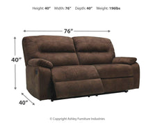 Load image into Gallery viewer, Bolzano - 2 Seat Reclining Sofa
