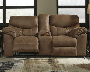 Boxberg - Dbl Rec Loveseat W/console