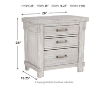 Load image into Gallery viewer, Brashland - Three Drawer Night Stand
