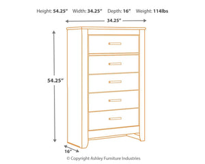 Brinxton - Five Drawer Chest