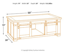 Load image into Gallery viewer, Budmore - Rectangular Cocktail Table

