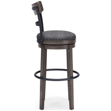 Load image into Gallery viewer, Caitbrook - Tall Uph Swivel Barstool(1/cn)
