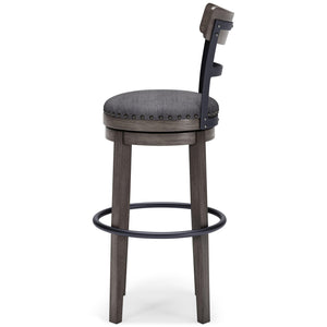 Caitbrook - Tall Uph Swivel Barstool(1/cn)