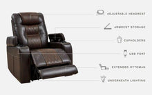 Load image into Gallery viewer, Composer - Pwr Recliner/adj Headrest
