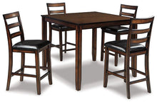 Load image into Gallery viewer, Coviar Counter Height Dining Table and Bar Stools (Set of 5)
