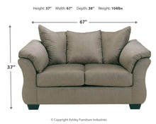 Load image into Gallery viewer, Darcy - Loveseat
