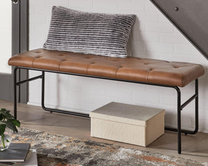 Donford -Upholstered Accent Bench