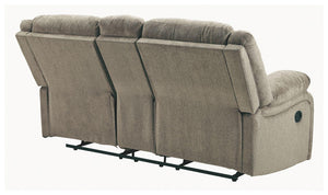 Draycoll - Dbl Rec Loveseat W/console