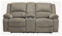 Load image into Gallery viewer, Draycoll - Dbl Rec Loveseat W/console
