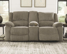 Load image into Gallery viewer, Draycoll - Dbl Rec Loveseat W/console
