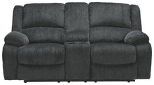 Load image into Gallery viewer, Draycoll - Dbl Rec Loveseat W/console
