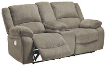 Load image into Gallery viewer, Draycoll - Dbl Rec Pwr Loveseat W/console
