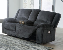 Load image into Gallery viewer, Draycoll - Dbl Rec Pwr Loveseat W/console
