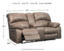 Load image into Gallery viewer, Dunwell - Pwr Rec Loveseat/con/adj Hdrst
