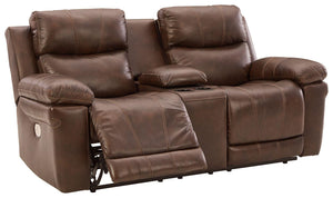 Edmar - Pwr Rec Loveseat/con/adj Hdrst