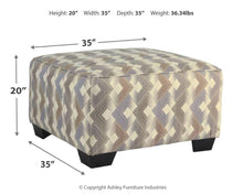 Load image into Gallery viewer, Eltmann - Oversized Accent Ottoman
