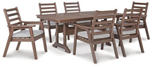 Load image into Gallery viewer, Emmeline 7-Piece Outdoor Dining Set
