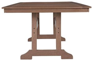 Emmeline - Rect Dining Table W/umb Opt