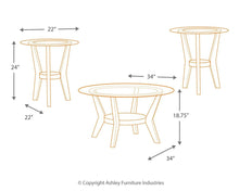 Load image into Gallery viewer, Fantell - Occasional Table Set (3/cn)
