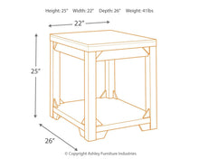 Load image into Gallery viewer, Fregine - Rectangular End Table
