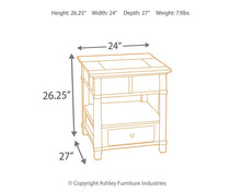 Load image into Gallery viewer, Gately - Rectangular End Table
