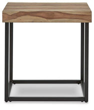 Load image into Gallery viewer, Bellwick Natural/Black End Table
