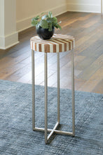 Load image into Gallery viewer, Cartley White/Light Brown Accent Table
