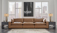 Load image into Gallery viewer, Emilia Caramel 3-Piece Sectional Sofa
