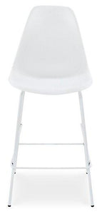 Forestead White Counter Height Bar Stool (Set of 2)