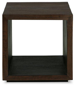 Hensington Brown/Black End Table