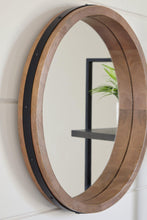 Load image into Gallery viewer, Jamesburg Brown/Black Accent Mirror
