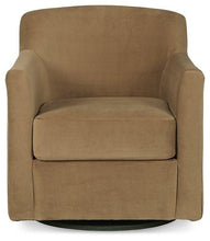 Load image into Gallery viewer, Bradney Honey Swivel Accent Chair
