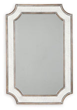 Load image into Gallery viewer, Howston Antique White Accent Mirror
