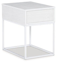 Load image into Gallery viewer, Deznee White End Table
