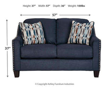 Load image into Gallery viewer, Creeal Heights Ink Sofa and Loveseat
