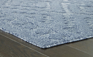 Finnwell Blue 5'3" x 7' Rug