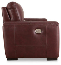 Load image into Gallery viewer, Alessandro Garnet Power Reclining Loveseat with Console
